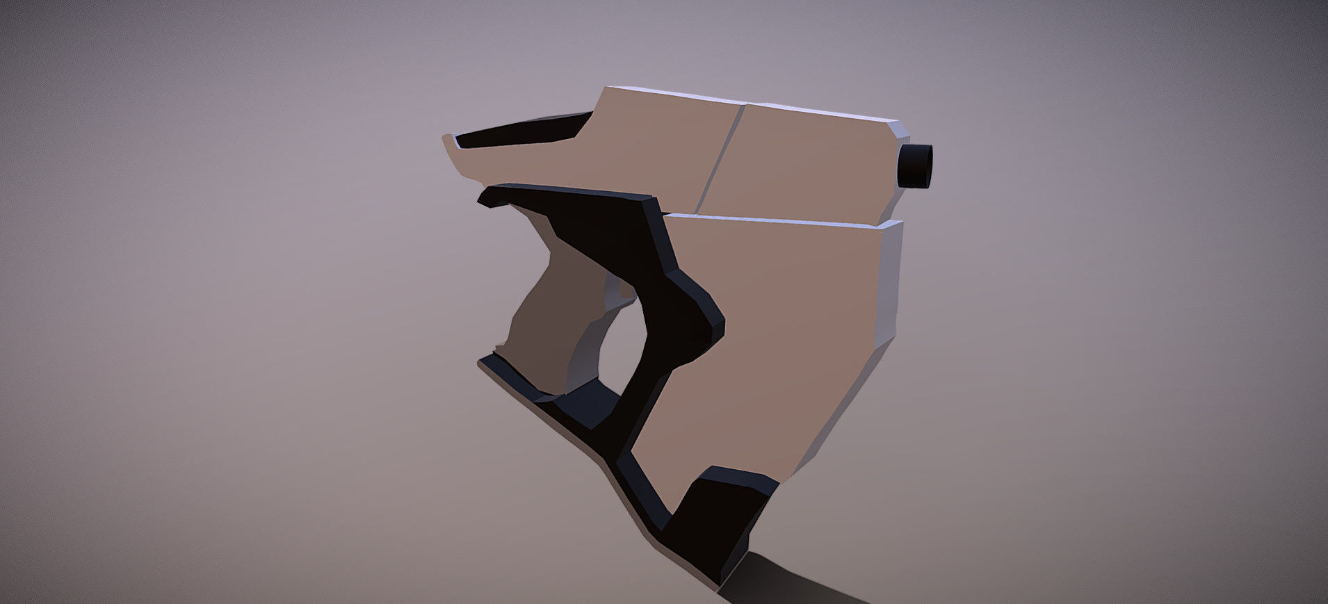 Overwatch Tracer Gun 3D model_6