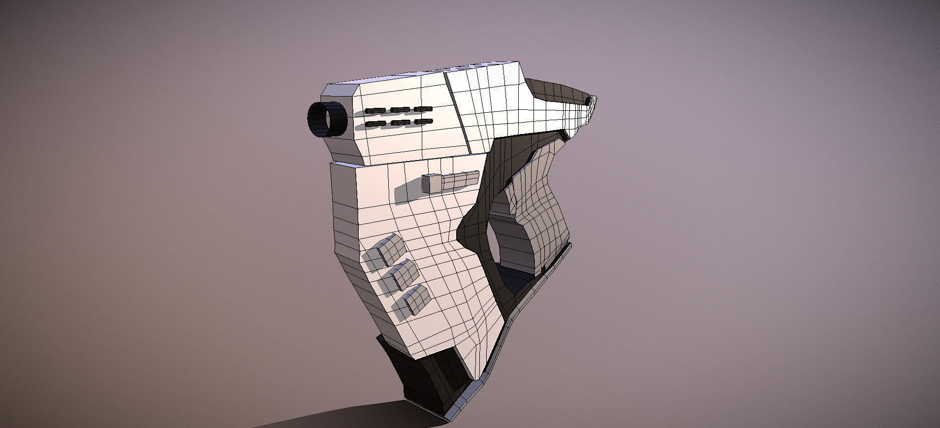 Overwatch Tracer Gun 3D model_63