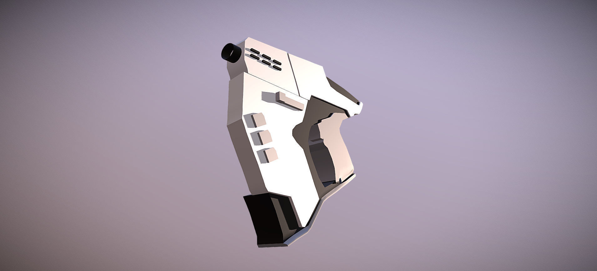 Overwatch Tracer Gun 3D model_10