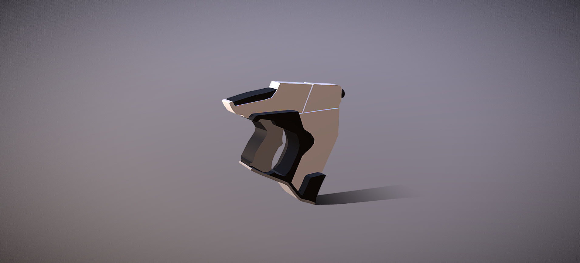 Overwatch Tracer Gun 3D model_53