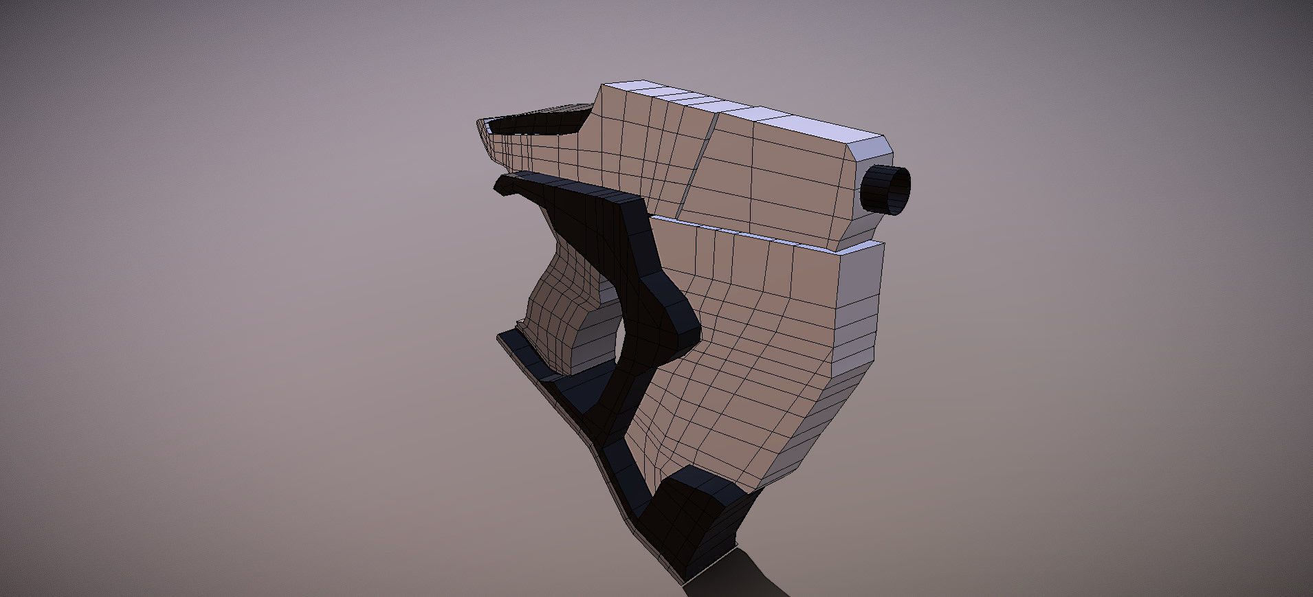 Overwatch Tracer Gun 3D model_75