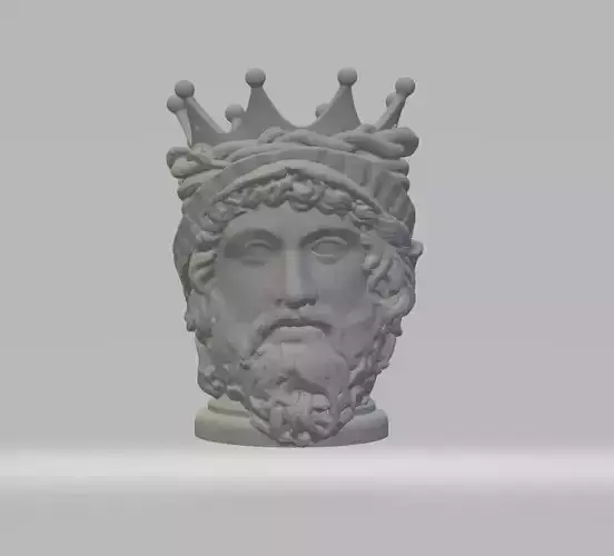 Heinz Beck Testa di moro sicilian classic decor 3D print model
