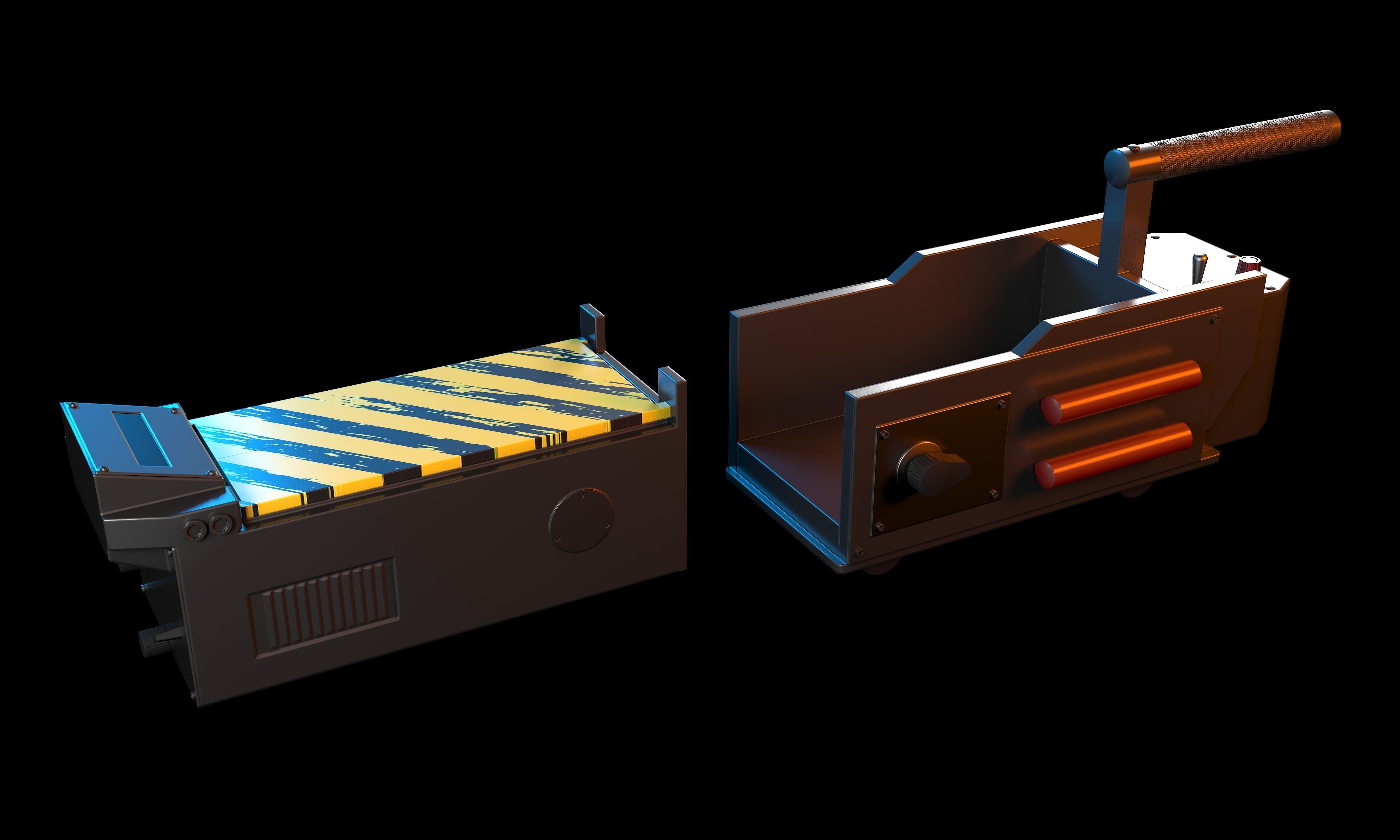 Ghostbusters Equipment 3D Model Collection_16