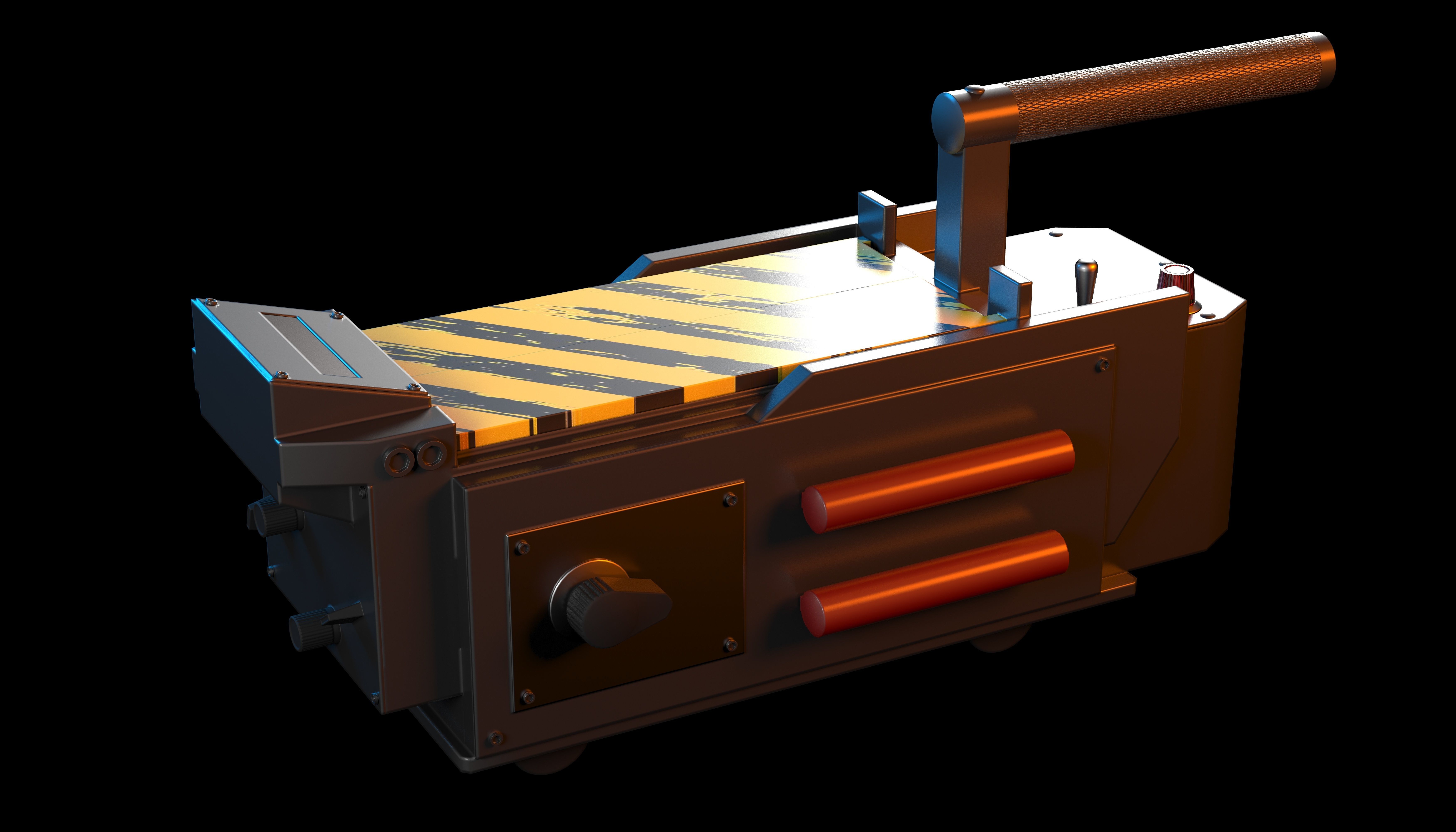 Ghostbusters Equipment 3D Model Collection_17