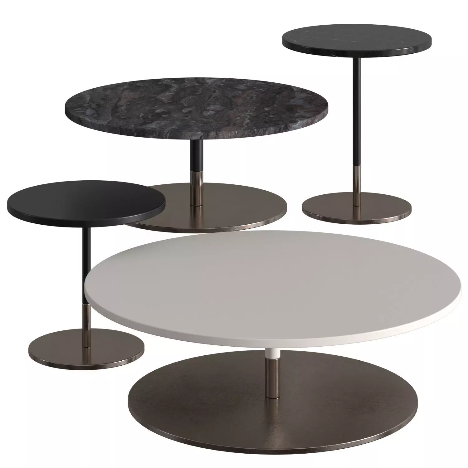 MisuraEmme Stiletto Coffee Tables 3D model_0