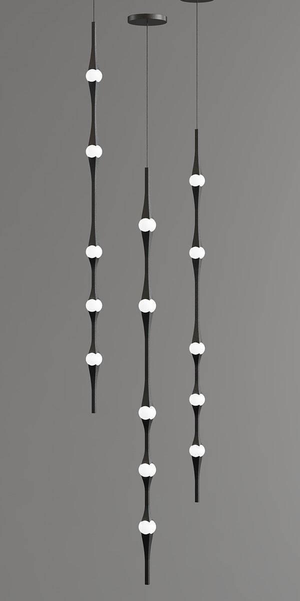 DEW chandelier 3D model_4