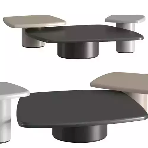 Giopagani Blackbird Coffee Tables 3D model