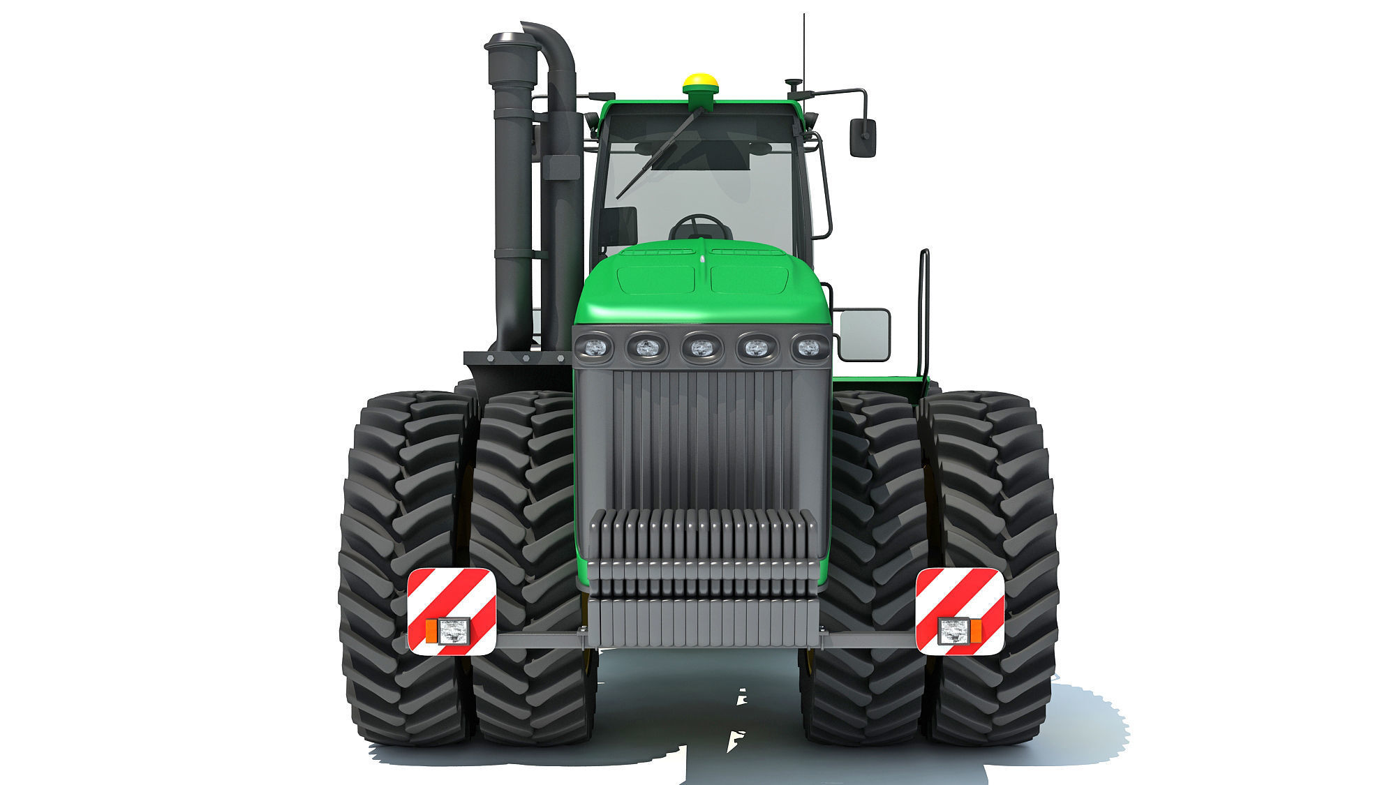 Articulated Tractor 3D model_11