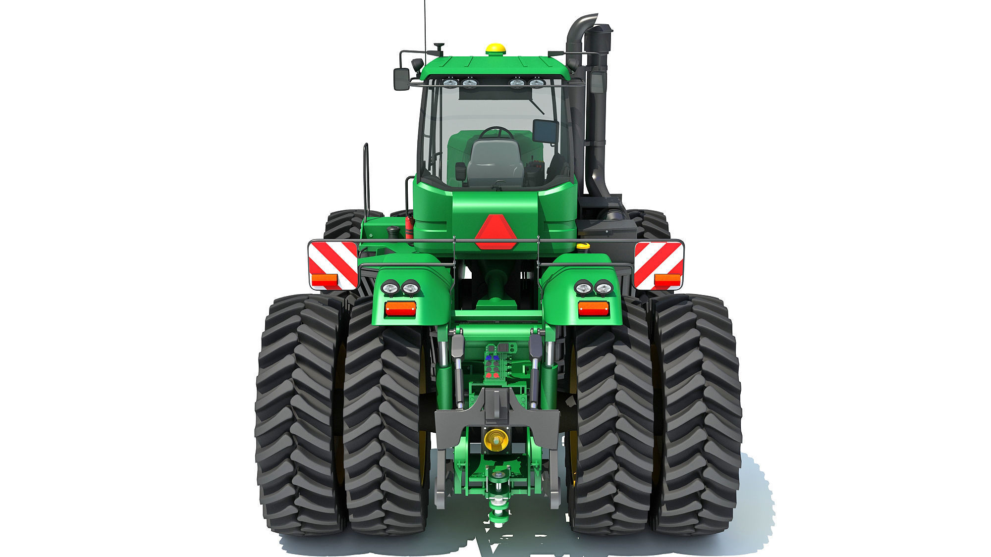 Articulated Tractor 3D model_5