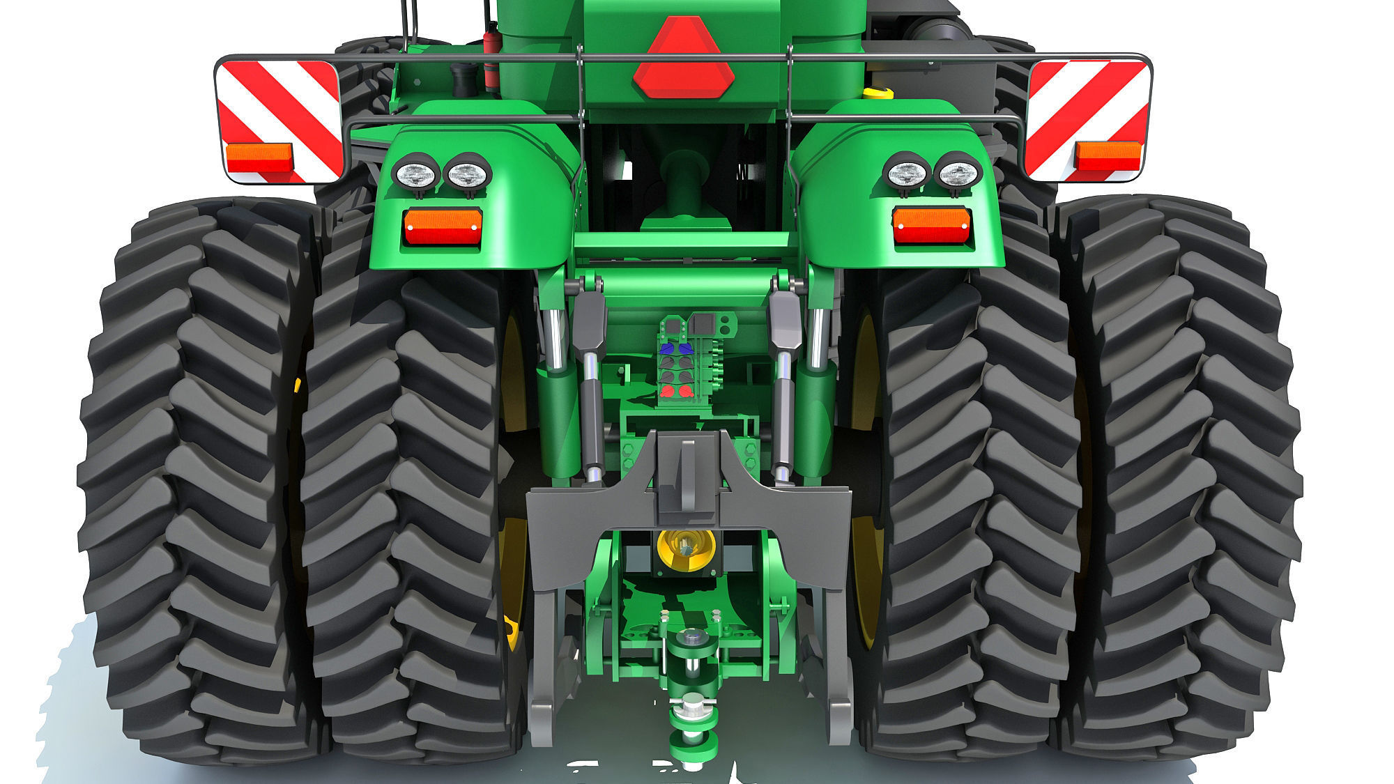 Articulated Tractor 3D model_15