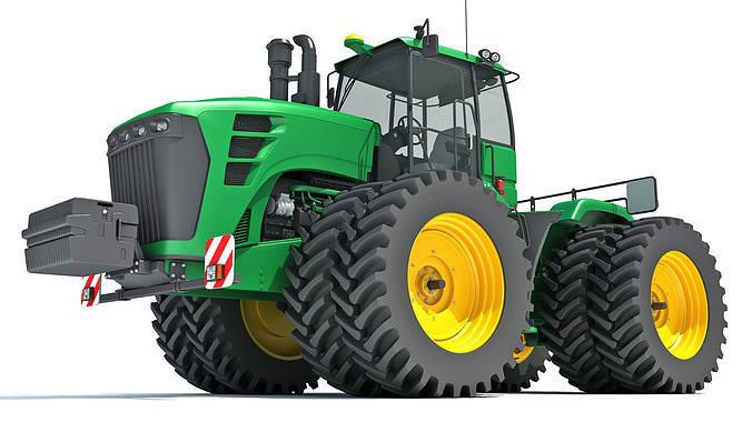 Articulated Tractor 3D model