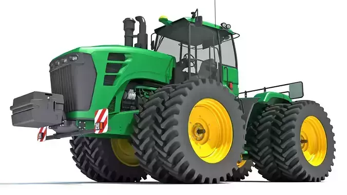 Articulated Tractor 3D model