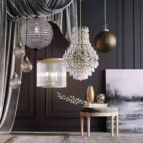 Elegant chandeliers