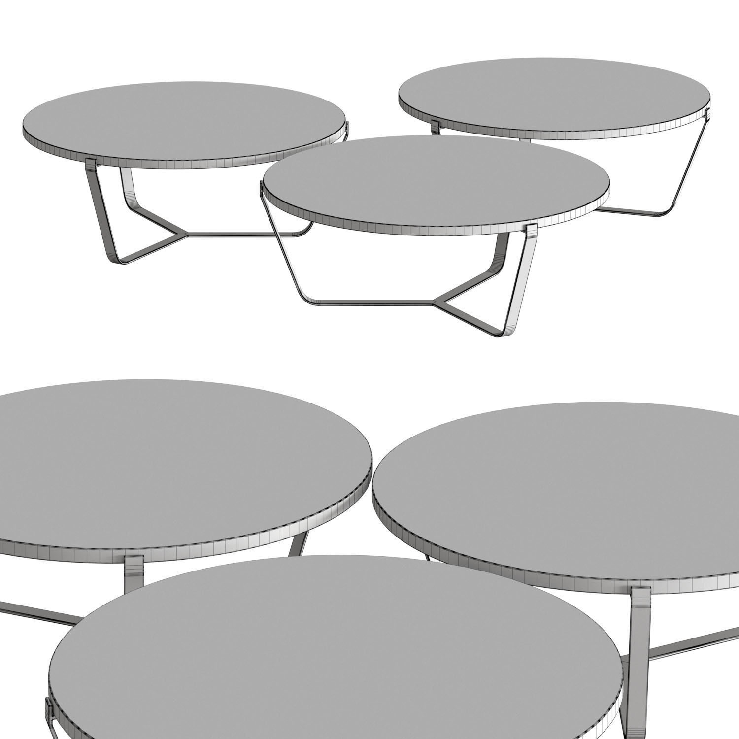 VGnewtrend Dolomiti Coffee Tables 3D model_1