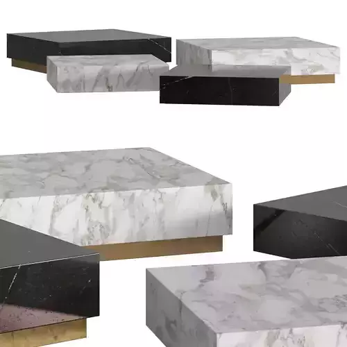 Thor Coffee Tables by Marelli 3D model