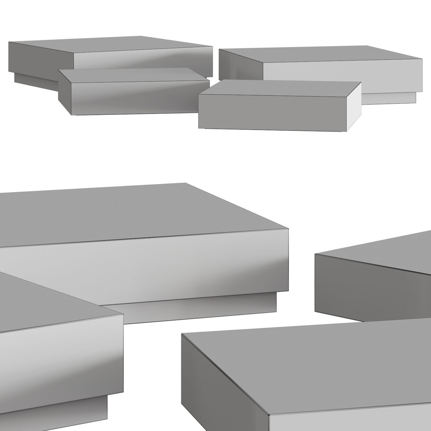 Thor Coffee Tables by Marelli 3D model_1