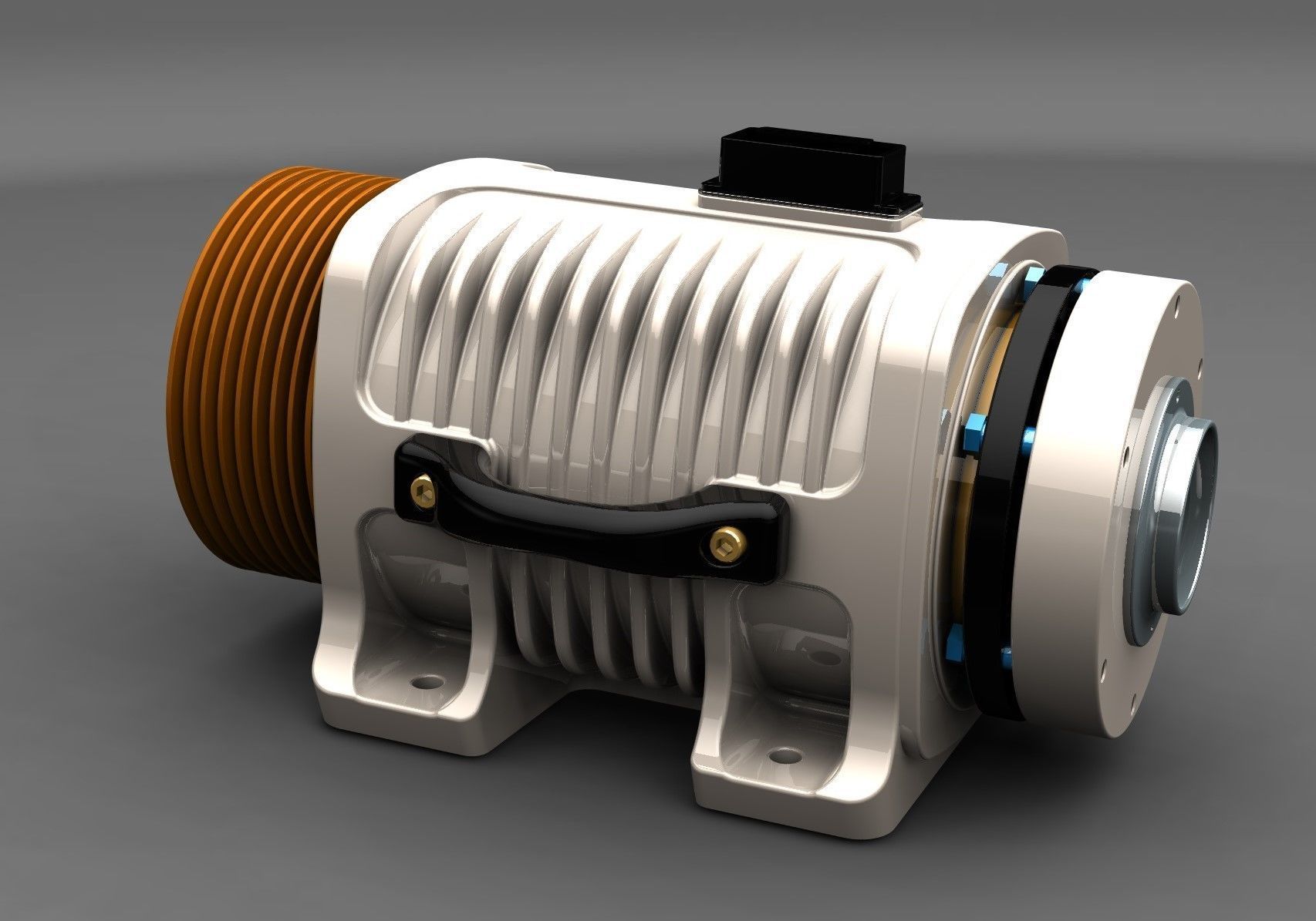 Elevator Motor 3D model_1