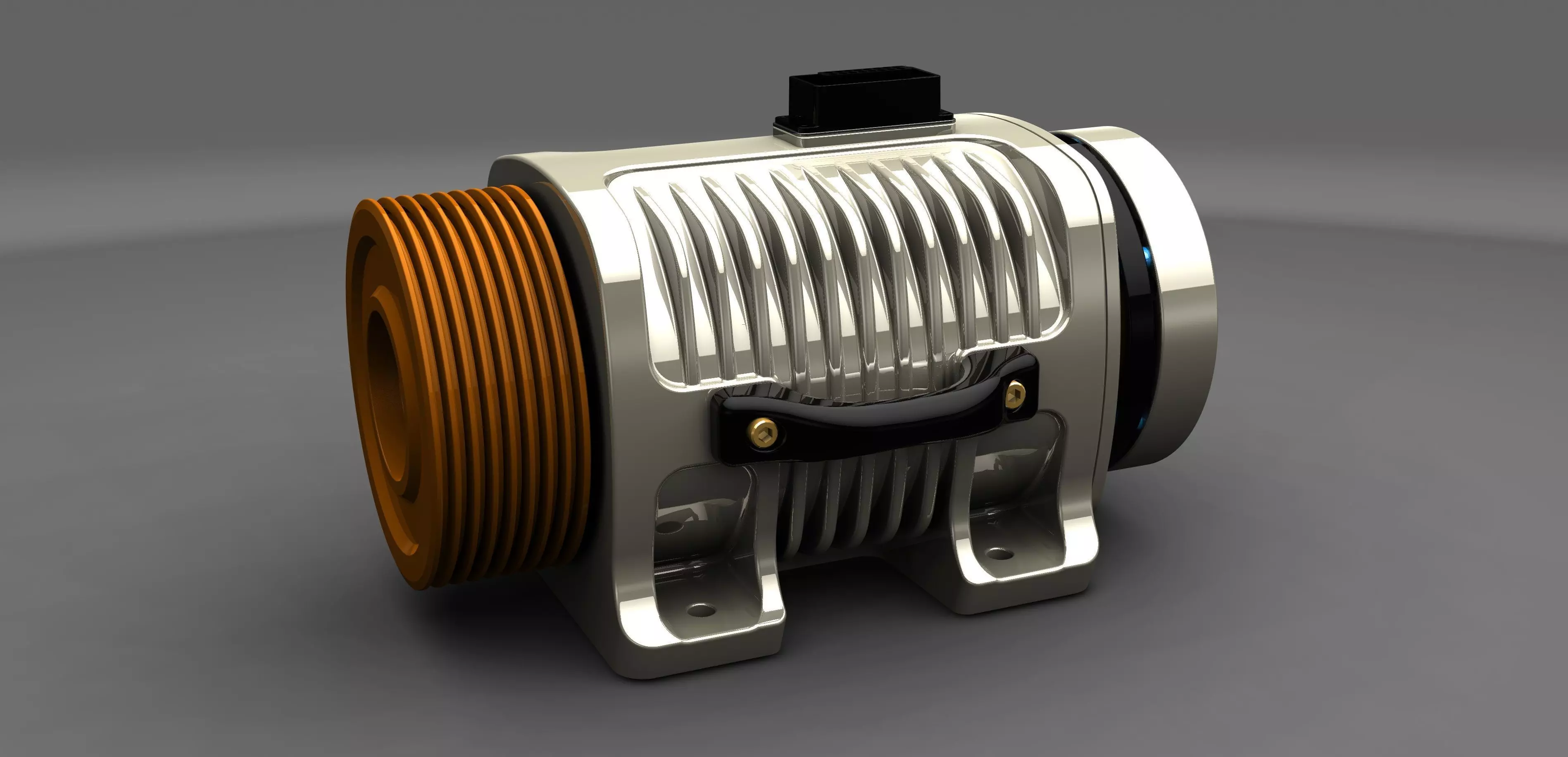 Elevator Motor 3D model_0