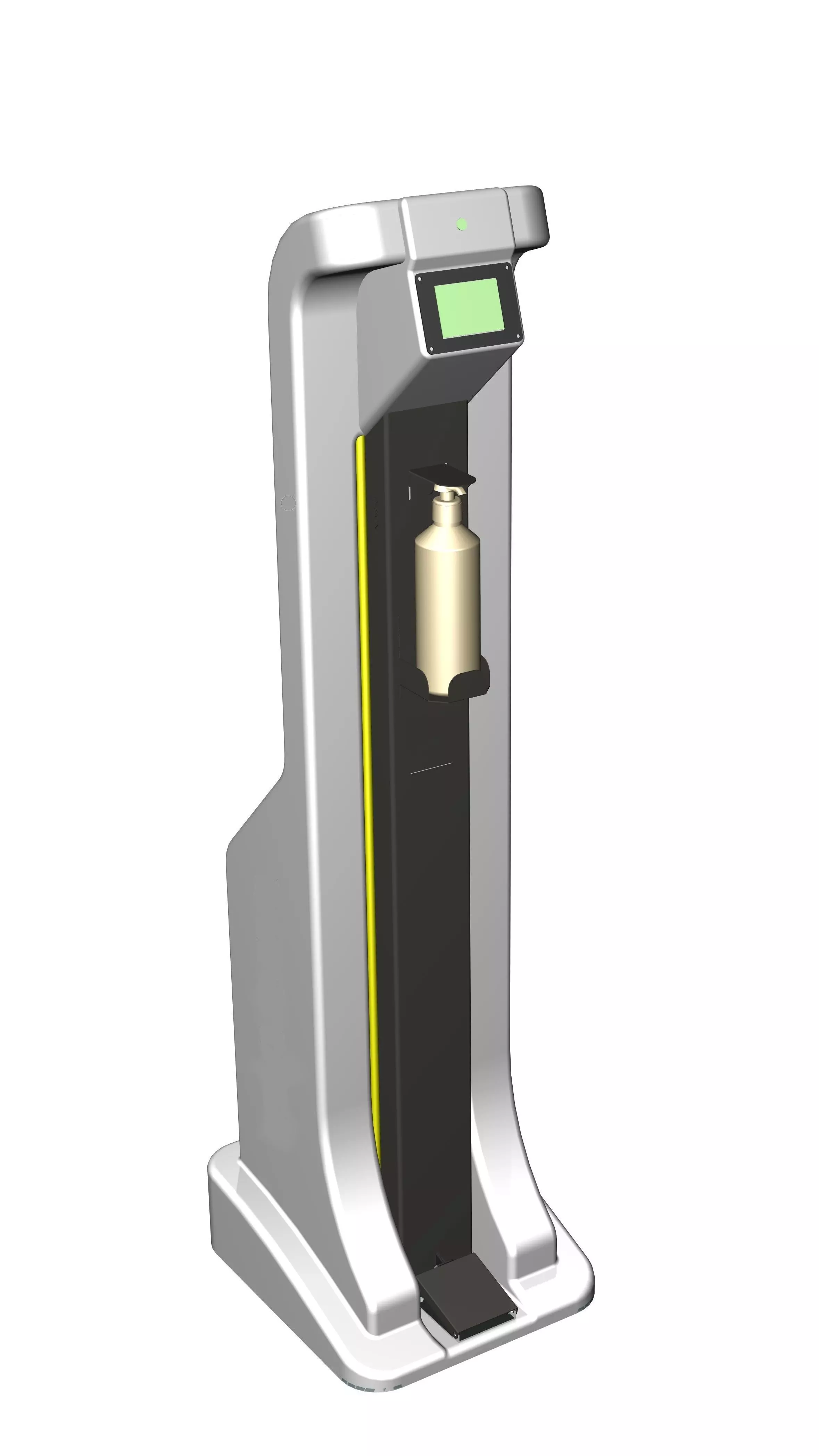  disinfectant stand 3D model_0