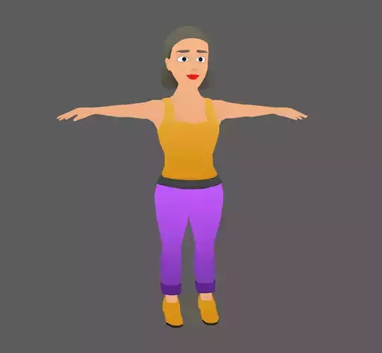 Lowpoly Character 02