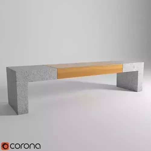 Giada bench 3D model