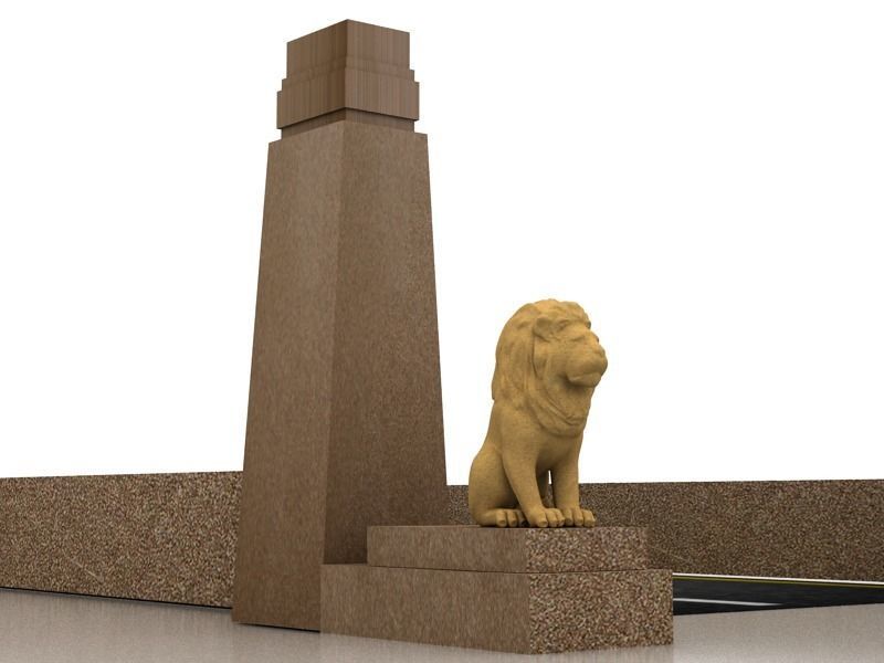 Qasr El Nil Bridge 3D model_3