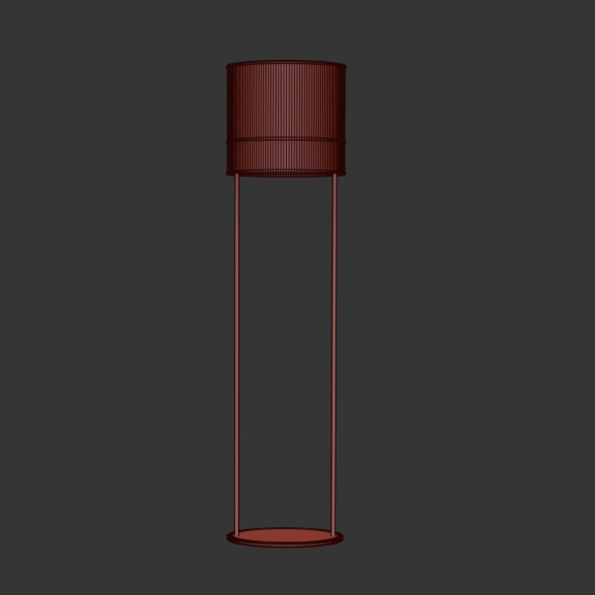 Floor lamp Orione Fendi Home 3D model_6