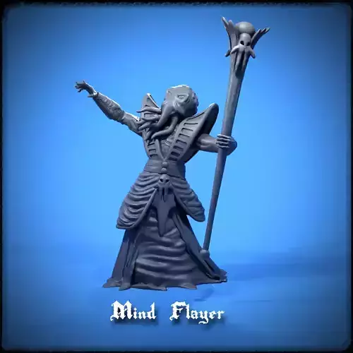 MindFlayer statue of woman in dress