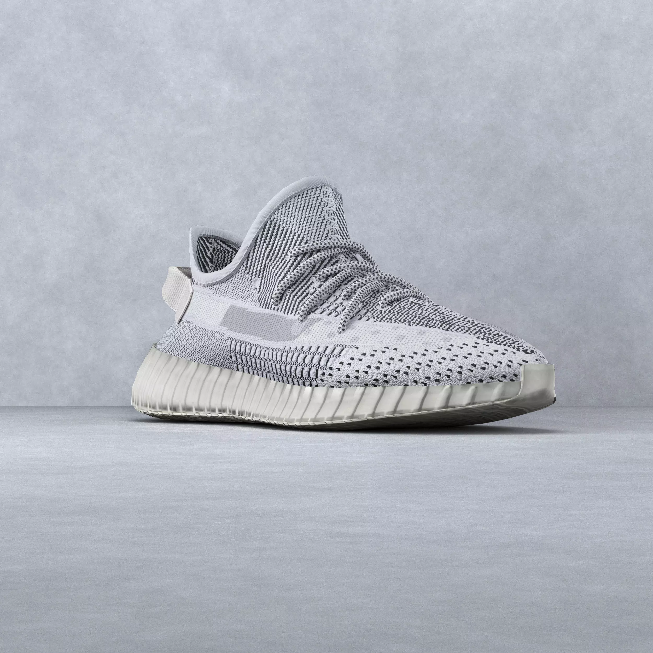 yeezy 350 v2 static low Low-poly 3D model
