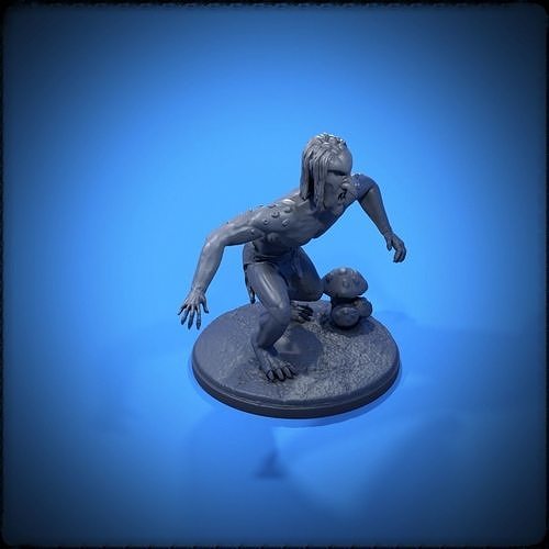 Troll figurine 3D print model