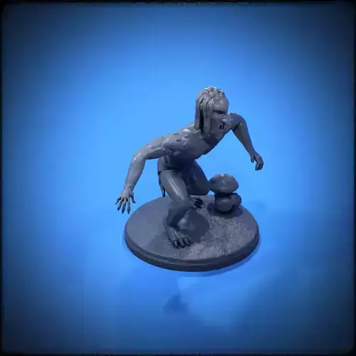 Troll figurine 3D print model