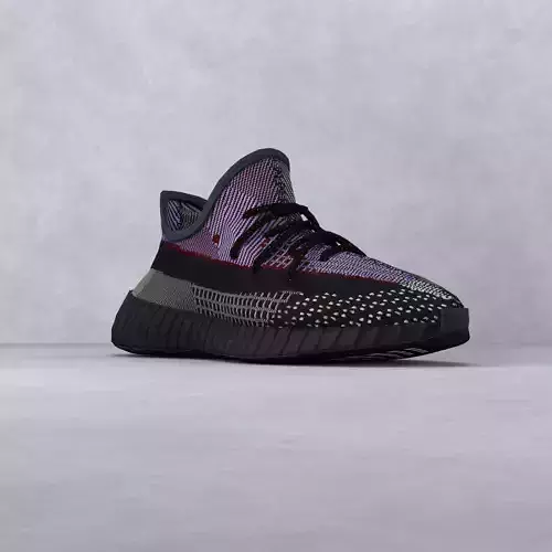 yeezy 350 v2 yecheil low Low-poly 3D model