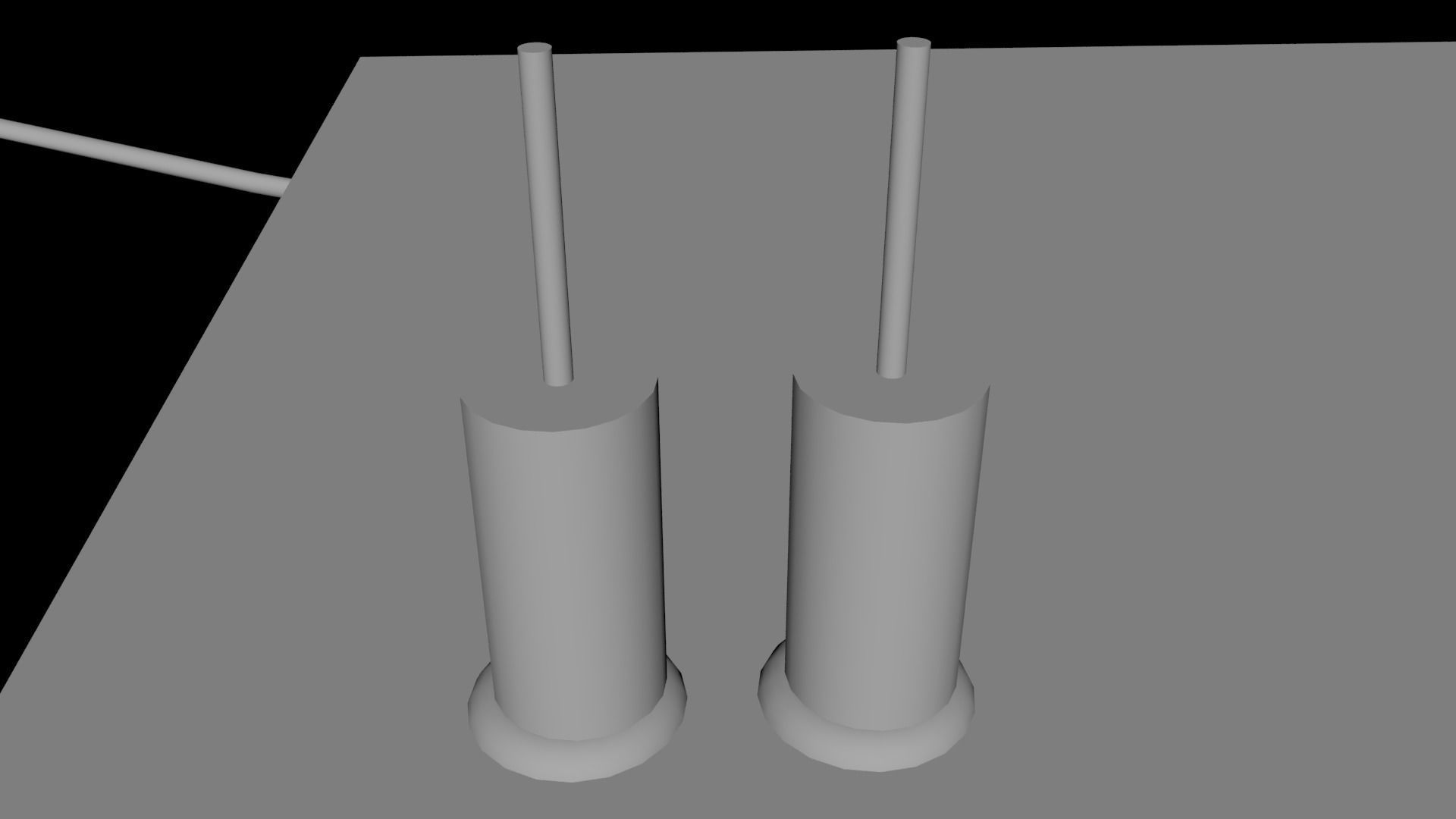 Sonar Panel Low-poly 3D model_11