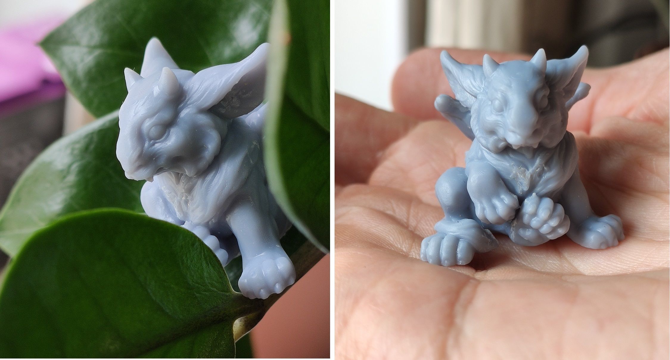 Baby dragon 3d model 3D print model_4