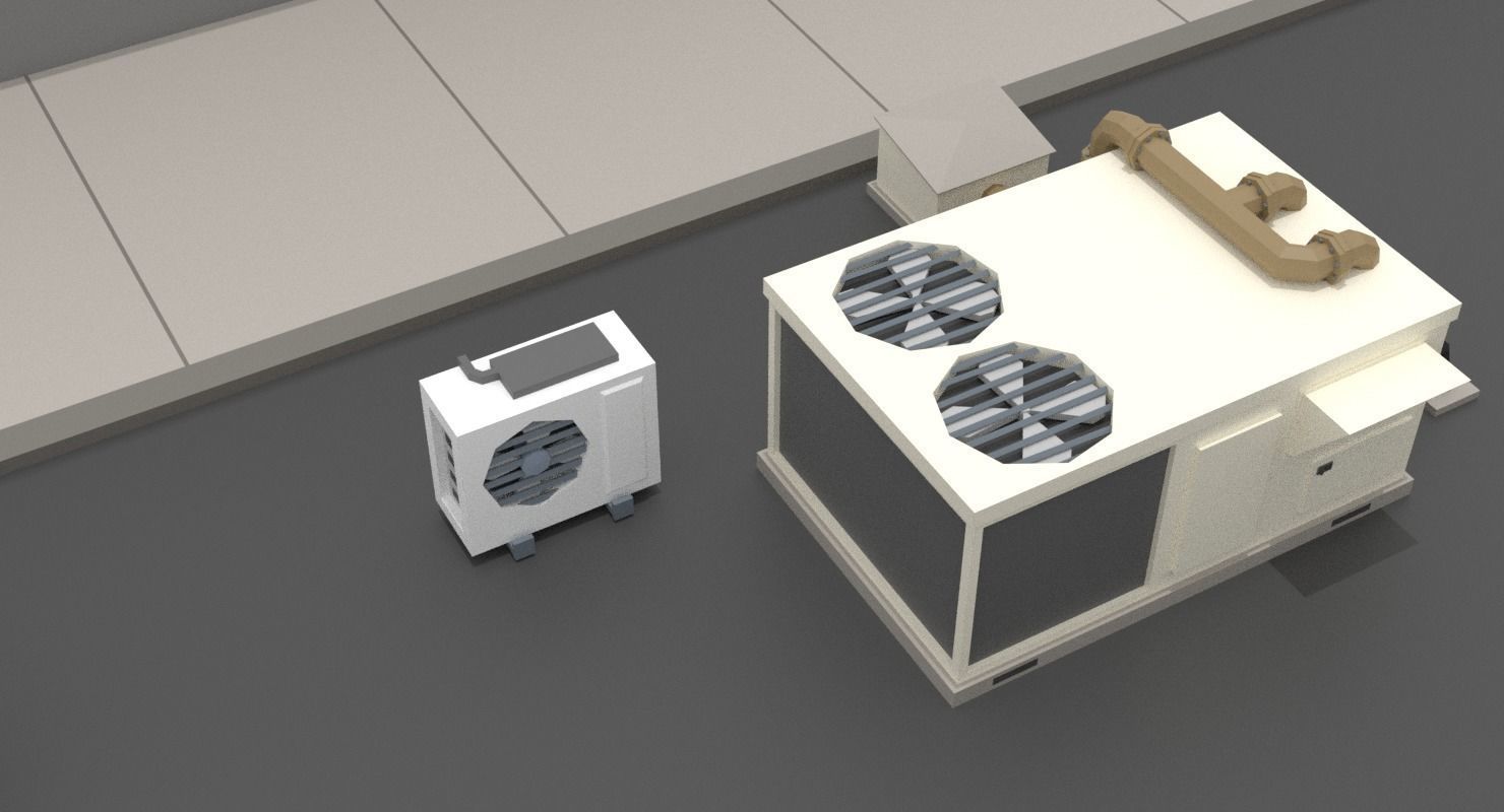 LowPoly Factory Pack Low-poly 3D model_21