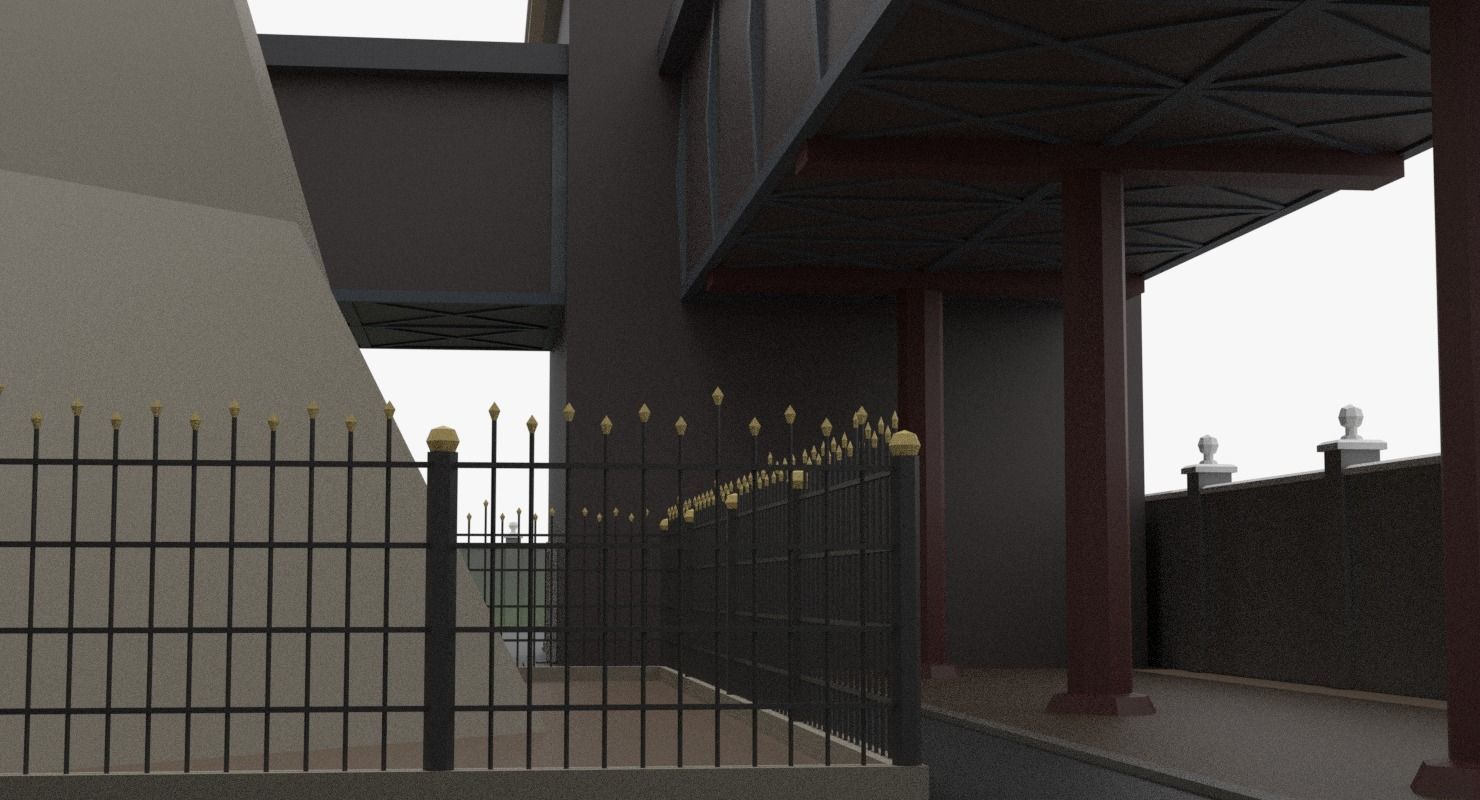 LowPoly Factory Pack Low-poly 3D model_19