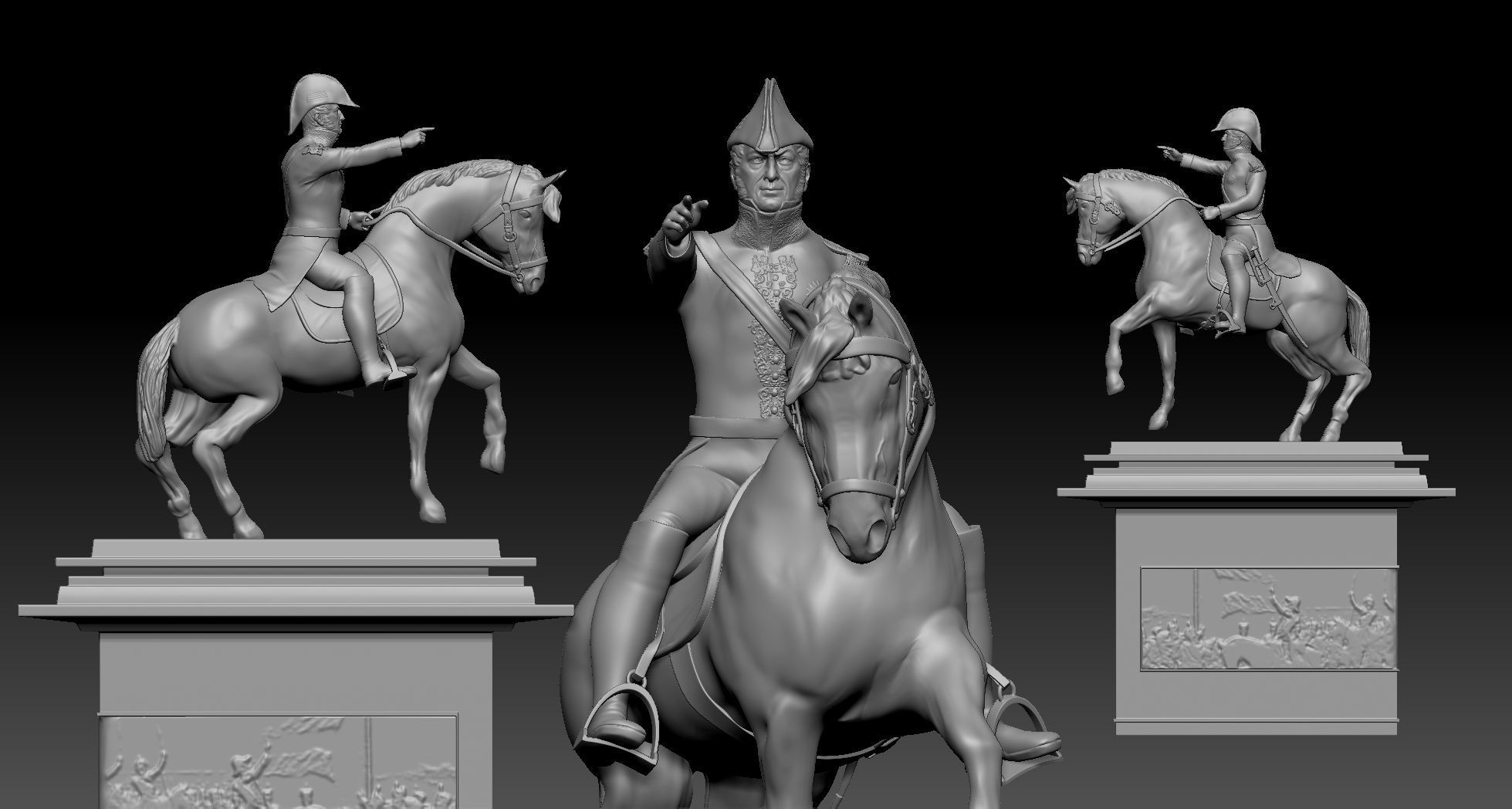 general san martin 3D print model_6