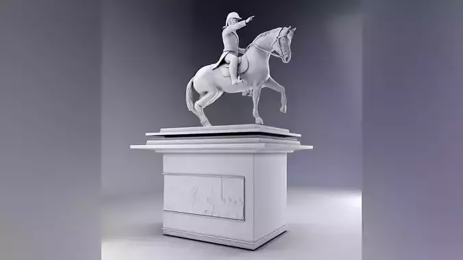 general san martin 3D print model