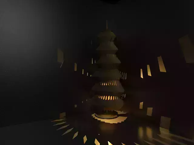 Chinese Lighting Stand unit