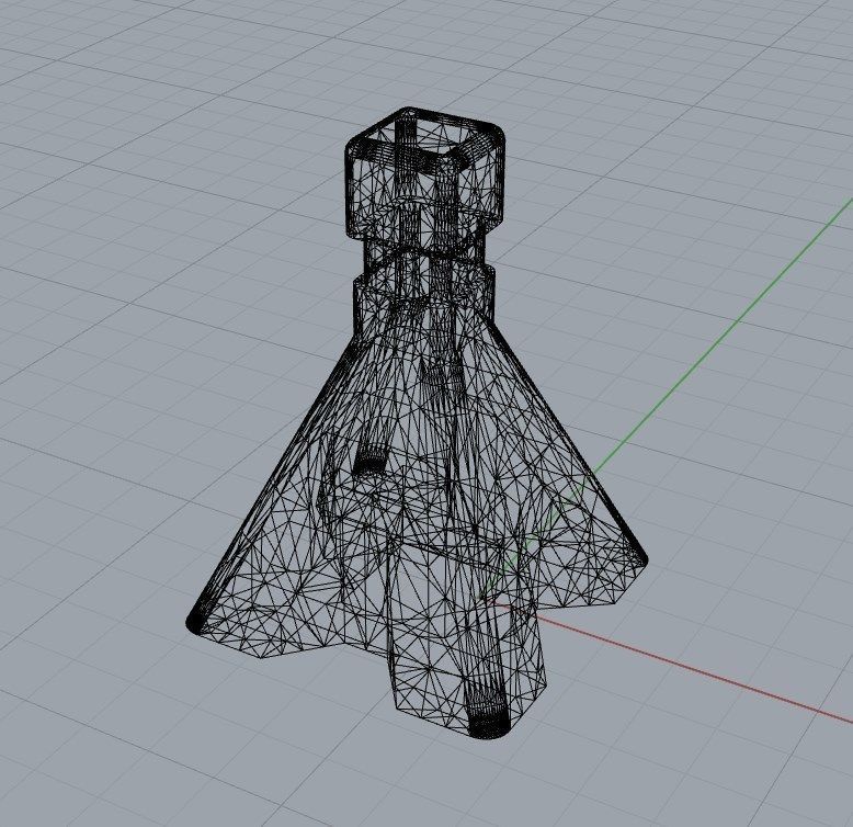 Jackstand Set for 1-64 scale HotWheels 3D print model_14