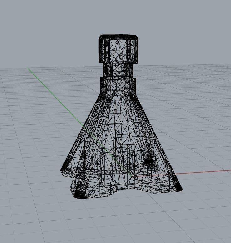 Jackstand Set for 1-64 scale HotWheels 3D print model_13
