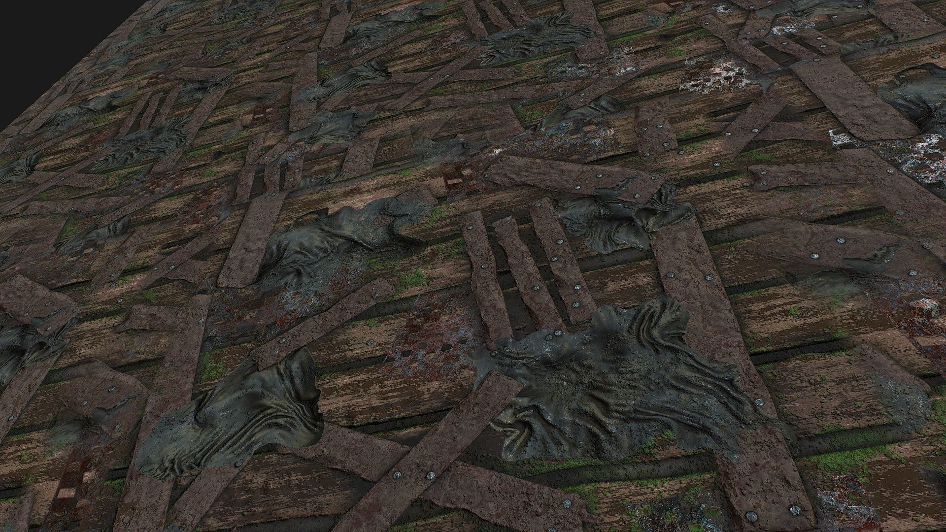 Seamless old wooden postapocalyptic wall texture Texture | CGTrader