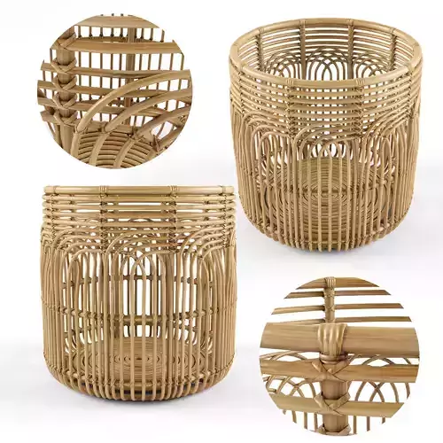 Medium Naga Rattan Baskets