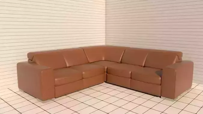 interior sofa 3D model