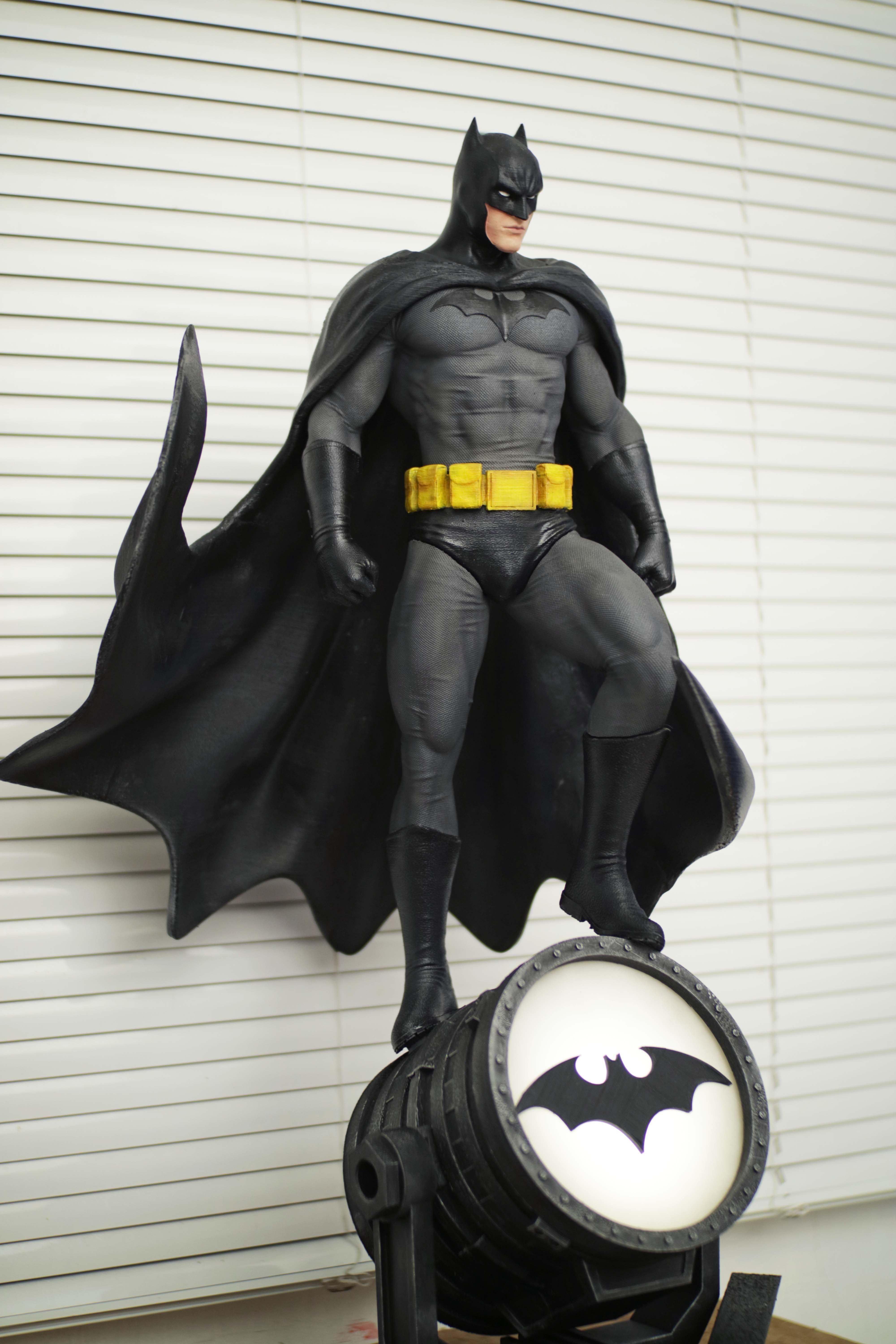 Batman Fan Art Statue 3d Printable 3D print model_4