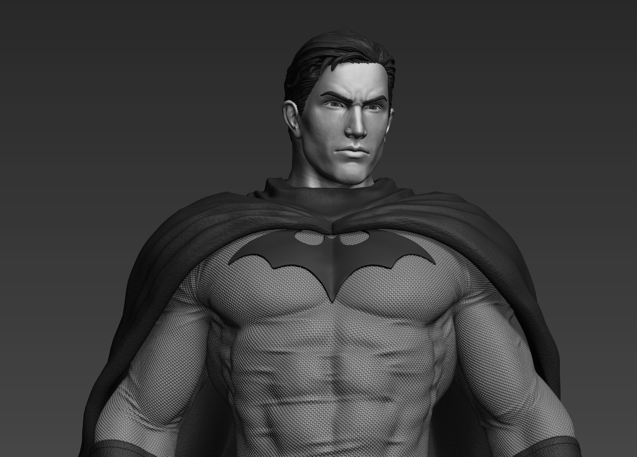 Batman Fan Art Statue 3d Printable 3D print model_22
