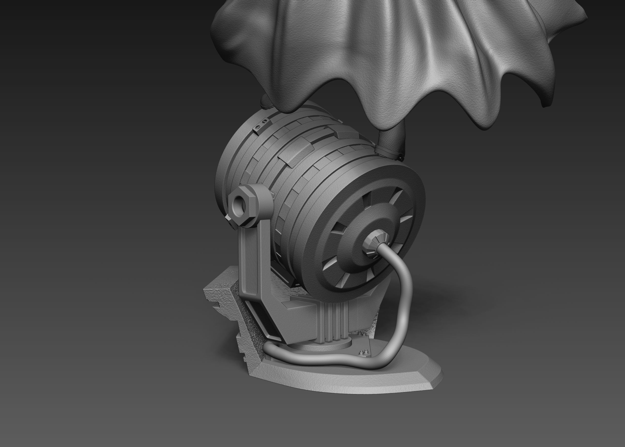 Batman Fan Art Statue 3d Printable 3D print model_31