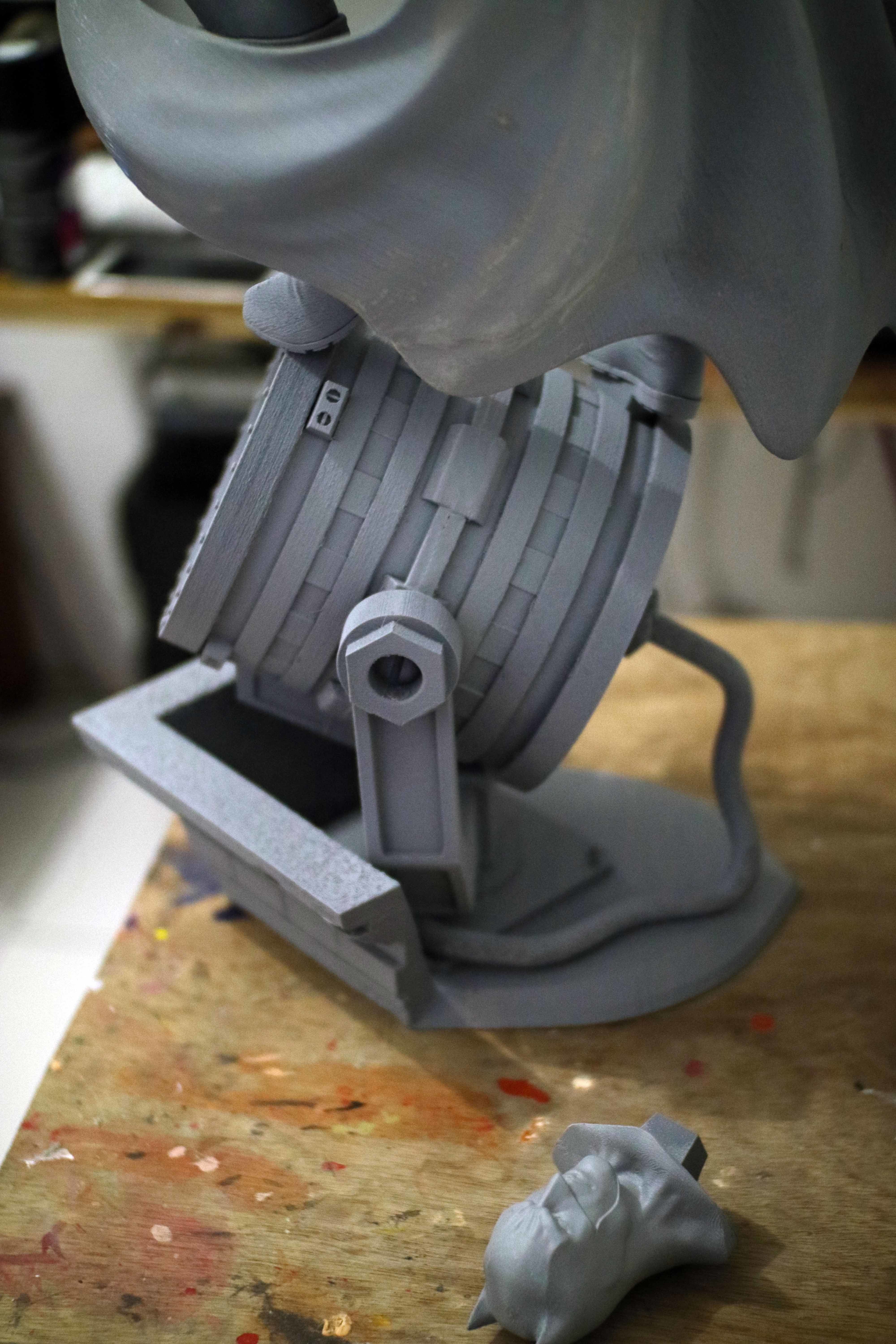 Batman Fan Art Statue 3d Printable 3D print model_33