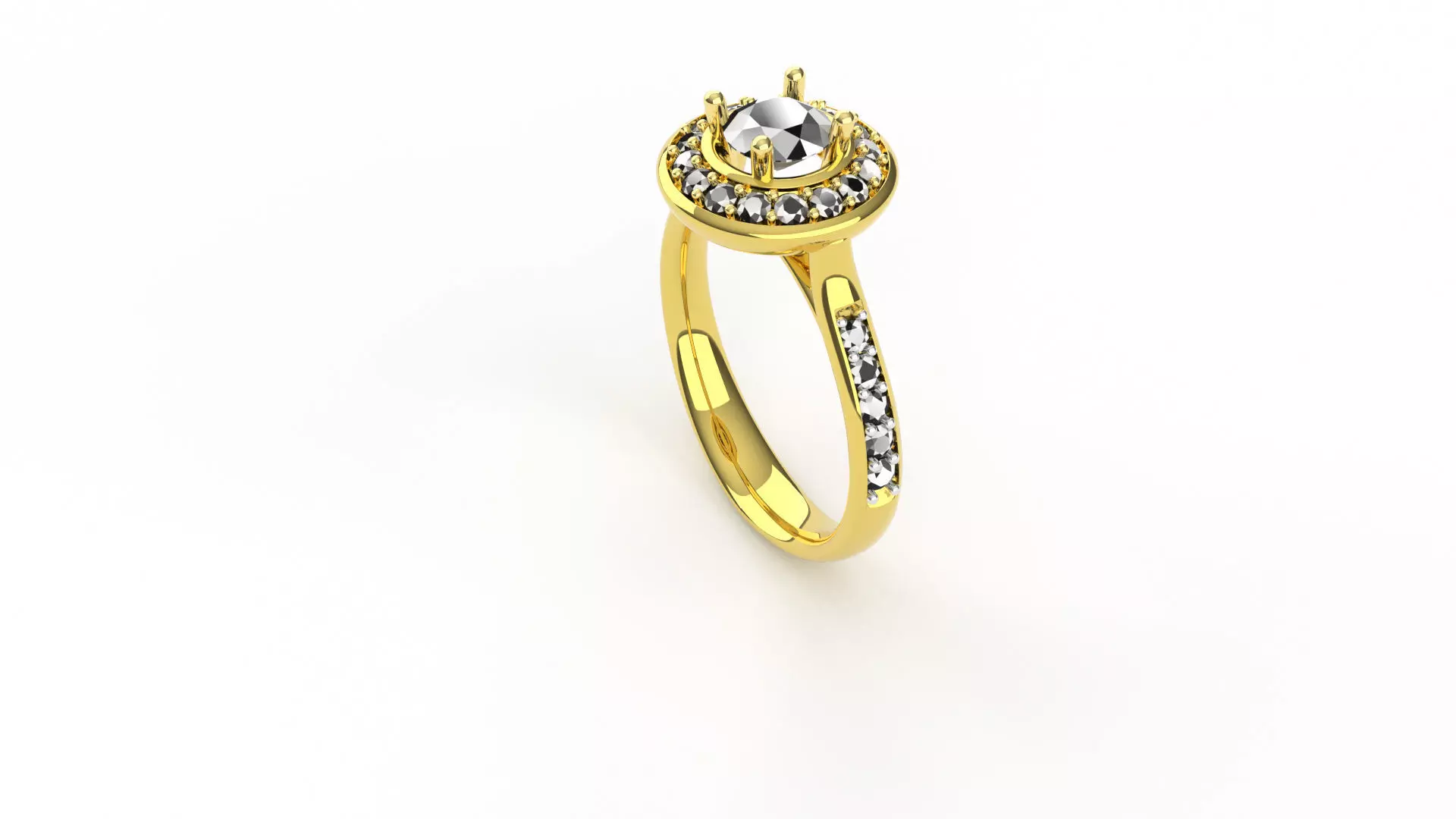 Stylish ring Free 3D print model