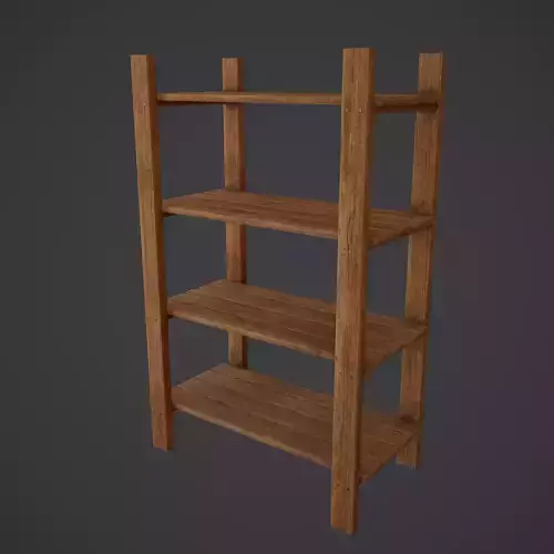 Medieval Tavern Style Shelf